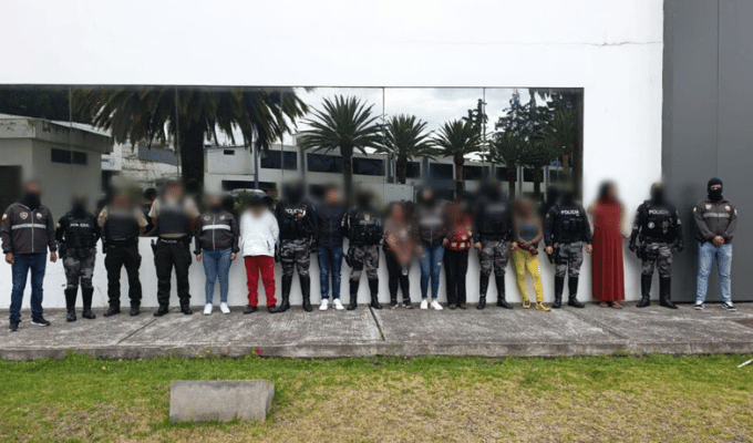 Caen seis por microtráfico en Ambato: golpe a red del centro