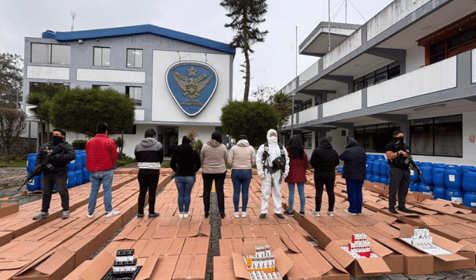 Caen 8 por ketamina en Ponciano: operativo sorpresa