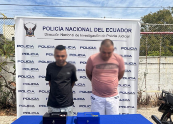 Dos colombianos cayeron por extorsión en Santa Elena
