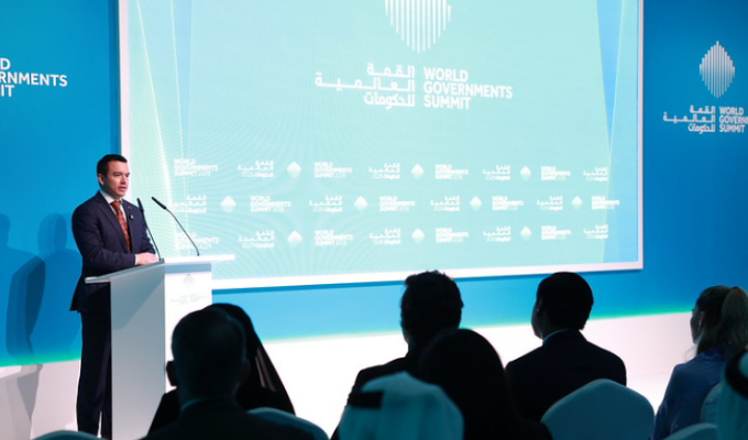 Noboa vende a Ecuador como “socio confiable” en Dubái