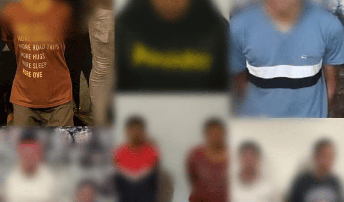 Golpe al microtráfico: 9 capturados y más de 8 mil dosis fuera