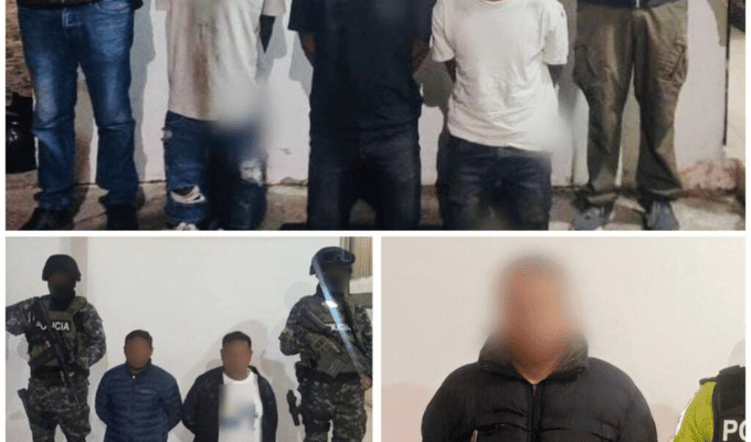 Ibarra: 11 aprehendidos en una noche de controles