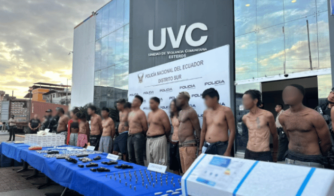 Apolo 6 golpeó de madrugada en Guayaquil: 21 aprehendidos