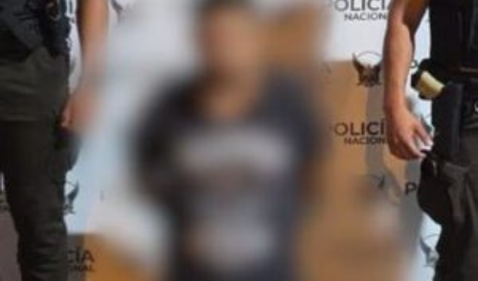 Cayó un sospechoso de extorsión en pleno centro de Esmeraldas