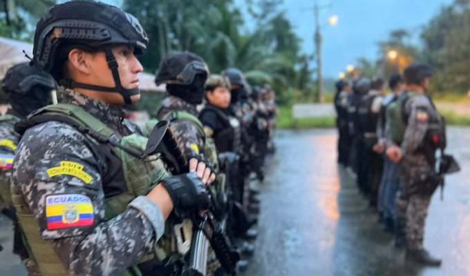 Operativo “Apolo” sacudió Esmeraldas: seis aprehendidos