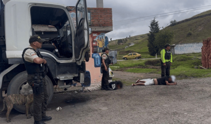 Alerta ciudadana destapó operativo en Chimborazo
