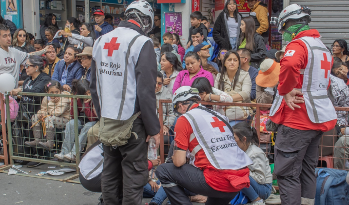 Cruz Roja Ecuatoriana reporta 97 atenciones durante la FFF 2026