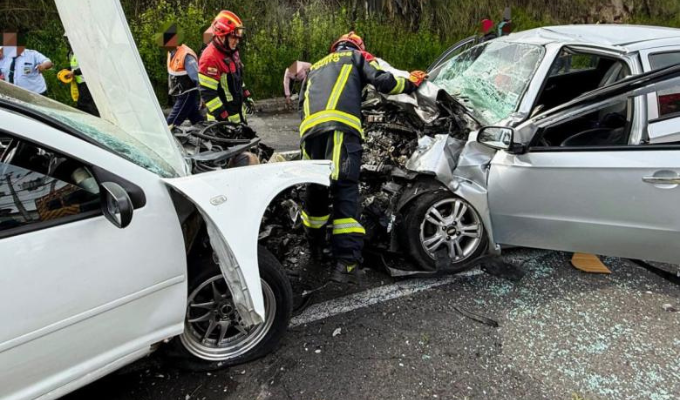 Carril cerrado en sentido Oyacoto–Quito por accidente en Panamericana