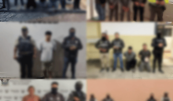 Seis operativos antidrogas sacudieron al país este 25 de febrero