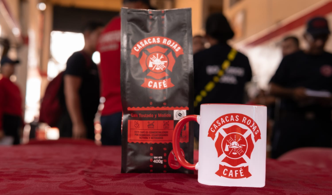Café Casaca Rojas: el café ecuatoriano que ayuda a los bomberos