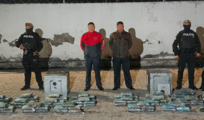 Operativo “Caja Fuerte” golpeó al narco en Imbabura