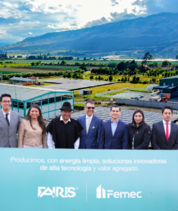FAIRIS encendió en Tungurahua la planta solar más grande de la Sierra