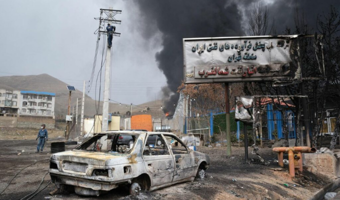 Teherán amanece entre humo y alerta por ataques a depósitos petroleros