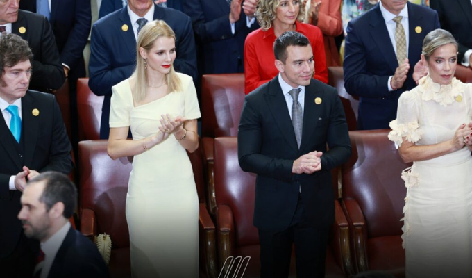 Noboa asistió a posesión de Kast en Chile