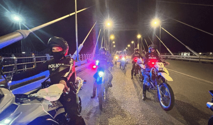 Toque de queda dejó 253 aprehendidos en cuatro provincias del Ecuador