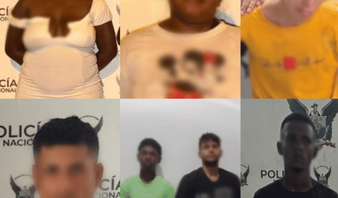 Operativo dejó doce aprehendidos y tres detenidos en Esmeraldas