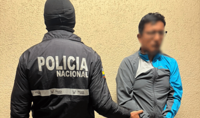 Cayó alias “Tuerto” en Riobamba por caso de secuestro y robo