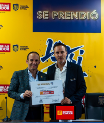 Baterías Ecuador enciende a La Tri con alianza hasta 2031