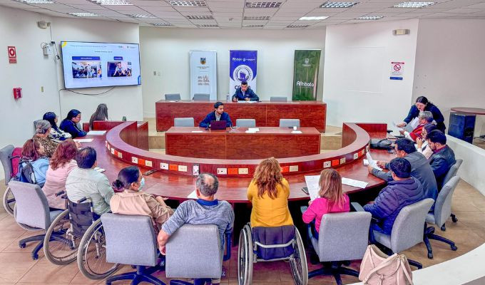 CCPDA Ambato abrió espacio ciudadano en su rendición de cuentas