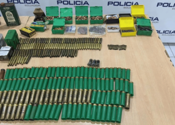 Caen indicios de taller clandestino de municiones en Guayas