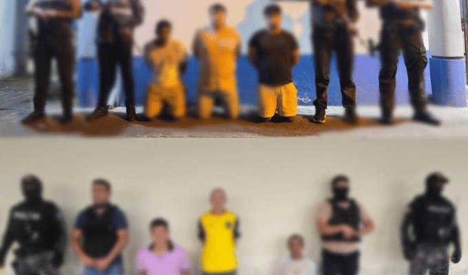 Seis aprehendidos por microtráfico en Manabí y Morona Santiago