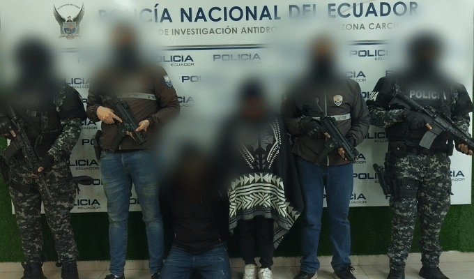 Golpe al microtráfico en Tulcán deja dos aprehendidos