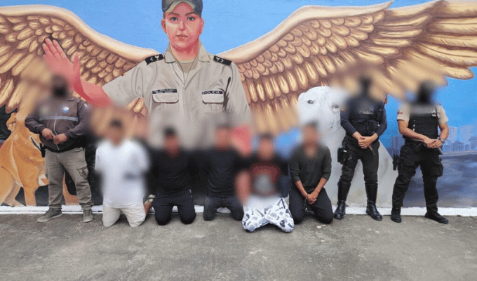 Caen cinco presuntos extorsionadores en Yantzaza