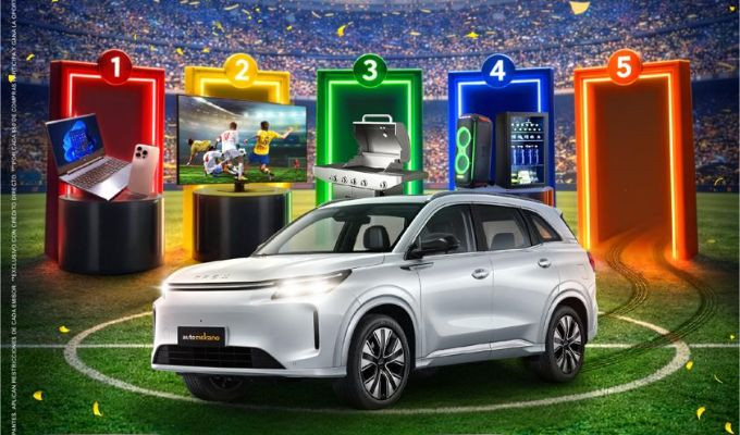 Todohogar lanza el Puertatlón Futbolero con un auto híbrido de premio