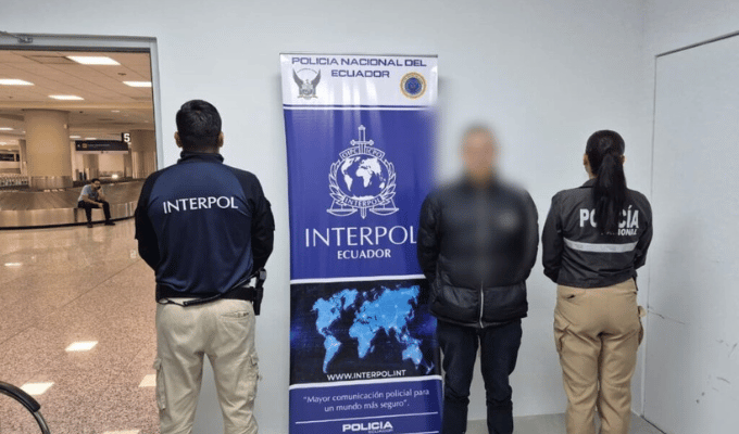 Capturan en Quito a ecuatoriano extraditado desde Colombia