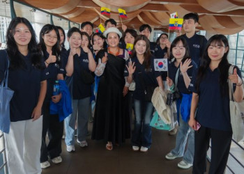Ambato recibe a voluntarios de Corea del Sur para capacitar a jóvenes