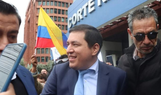 Andrés Arauz faltó a su presentación obligatoria en el caso Ligados