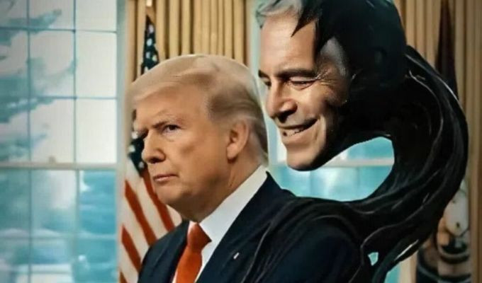 Irán agita redes con video hecho con IA que pone a Trump y Epstein