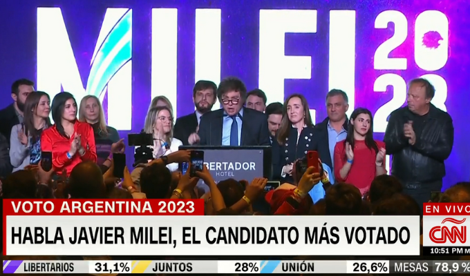 ¡Milei sacude las PASO! El candidato sorpresa de Argentina