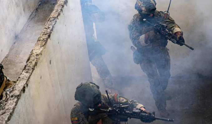 Armada del Ecuador y EE.UU. activan maniobras en Guayaquil