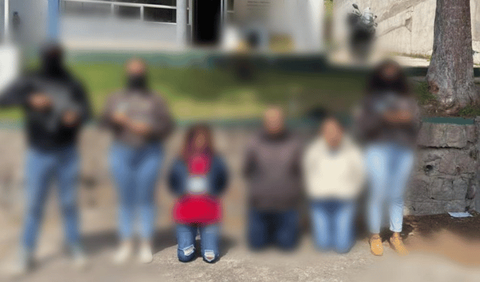 Cae grupo señalado por extorsión en cuatro ciudades de Ecuador