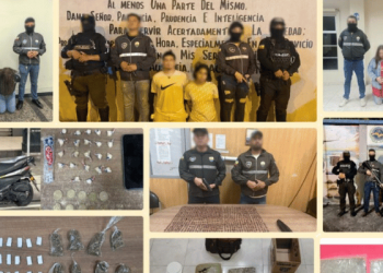 Cinco aprehendidos en operativo antidrogas