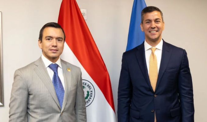 Noboa y Peña hablarán de seguridad, comercio e inversiones en Quito