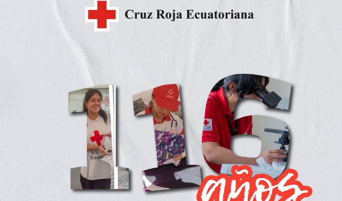 Cruz Roja Ecuatoriana cumple 116 años de labor humanitaria