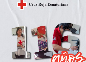 Cruz Roja Ecuatoriana cumple 116 años de labor humanitaria