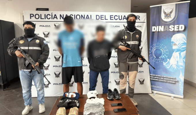 Cuatro aprehendidos y un menor aislado tras hechos violentos en Guayas