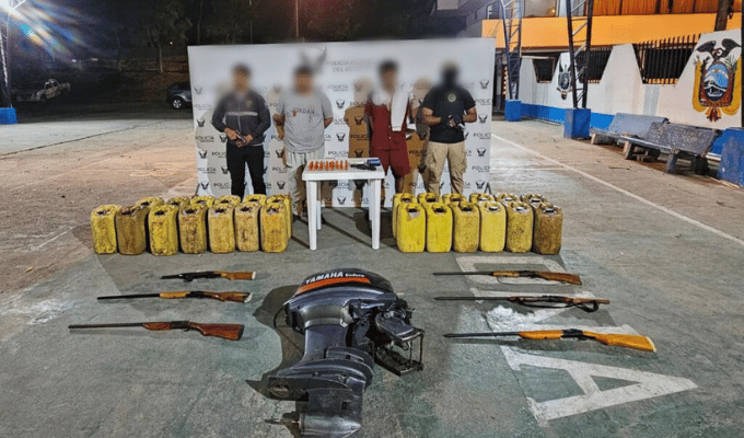 Cae alias “El Comerciante” en Quinindé por presunta tenencia de armas