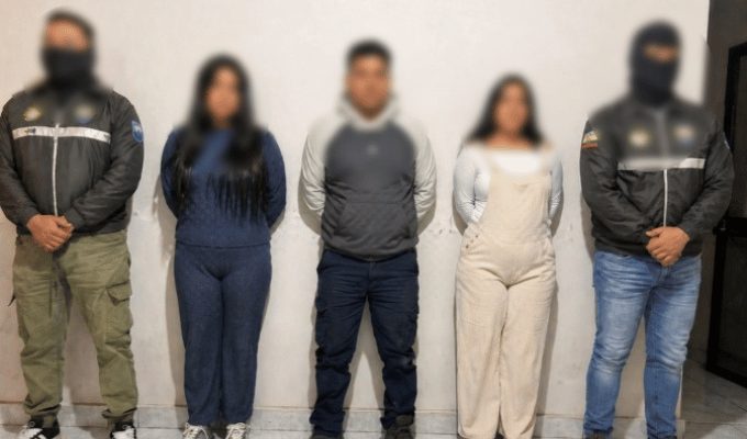 Golpe a presunta banda dedicada al robo a domicilios en Imbabura