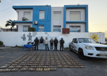 Caen dos sospechosos por mover 190 kilos de cocaína en Durán