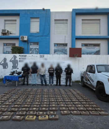 Caen dos sospechosos por mover 190 kilos de cocaína en Durán