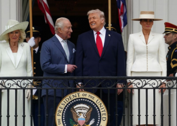 Carlos III volvió a ver a Trump antes de salir de EE.UU.