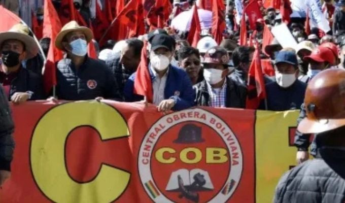 COB declara paro indefinido y sube la presión sobre el Gobierno