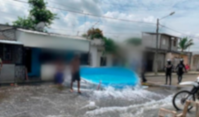 Tragedia en Guayaquil Niño muere por bala perdida en piscina familiar