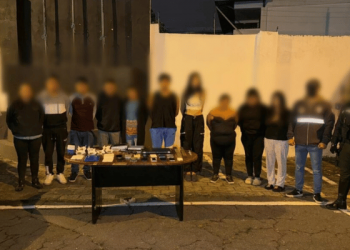 Caen 10 presuntos miembros de “Los Lobos” en operativo nocturno