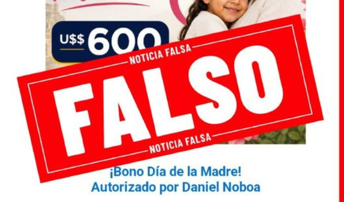 Falso bono por el Día de la Madre enciende alerta por robo de datos