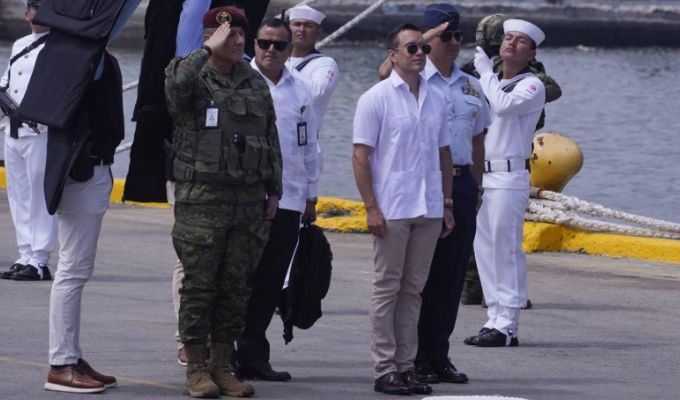 Daniel Noboa insiste en Machala: “Ecuador vive un conflicto armado”
